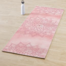 Search for mandala yoga mats Rose gold
