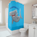 Search for shark shower curtains Hammerhead