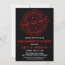Search for top secret invitations Stylish