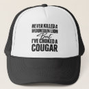 Search for cougar hats Funny
