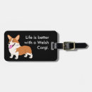 Search for corgi luggage tags Pembroke