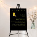 Search for open bar reception party drink menus Modern