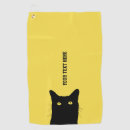 Search for cats golf towels Cat lover