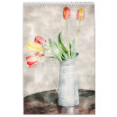 Search for flowers calendars Watercolor