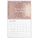 Search for rose calendars Glitter
