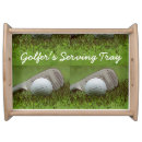 Search for golfer serving trays Ball