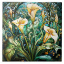 Search for art nouveau tiles Decorative flowers reproduction