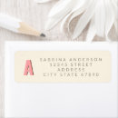 Search for letters labels Colorful