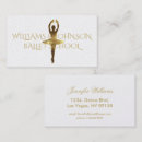 Search for dance studio business cards Chic