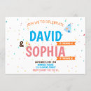 Search for sibling birthday invitations Boy and girl