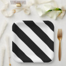 Search for black white striped plates Graduation