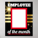 Search for employee of the month posters Achievement