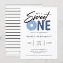 Search for sweet one donut birthday invitations Cute