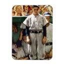Search for baseball magnets Saturday evening post