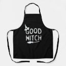 Search for halloween aprons Witch