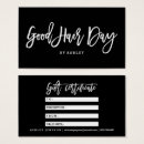 Search for business gift certificates Chic