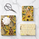 Search for sunflower wrapping paper Bee