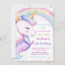 Search for fairy tale invitations Unicorn