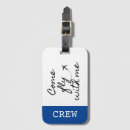 Search for crew luggage tags Airplane