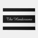 Search for black and white stripes doormats Pattern
