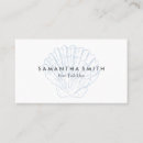 Search for sea shell business cards Nautical