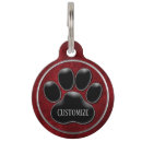 Search for red dog tags monogrammed
