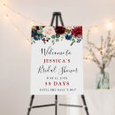 Search for bridal shower countdown signs Greenery