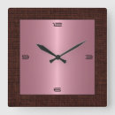 Search for stainless steel clocks Aluminum
