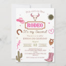 Search for western girl birthday invitations Brown