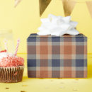 Search for blue buffalo plaid wrapping paper Cottagecore
