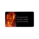 Search for halloween return address labels Goth