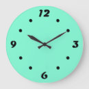 Search for mint green clocks Simple