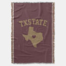 Search for texas state university blankets Txstate