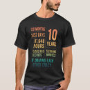 Search for funny 10th anniversary tshirts Years