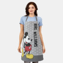 Search for mickey mouse aprons Disney classic