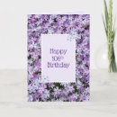 Search for lavender birthday cards Pretty