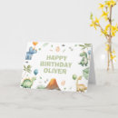 Search for dinosaur birthday cards Prehistoric jungle