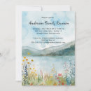 Search for mountain wildflowers invitations Modern