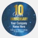 Search for anniversary stickers Commemorative