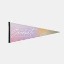 Search for graduation pennants Typography