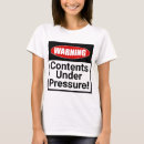 Search for funny work tshirts Warning