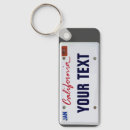 Search for license plate keychains California