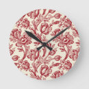 Search for french country clocks Floral