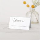 Search for welcome place cards Minimalist