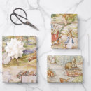 Search for beatrix potter wrapping paper Watercolor