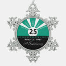 Search for 25th anniversary ornaments White