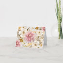 Search for blank floral note cards Thinking of you