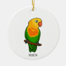Search for lovebird ornaments Parrot