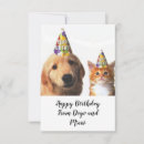 Search for dog and cat thank you cards Happy