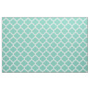 Search for teal geometric fabric Moroccan